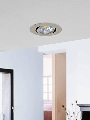 купить 98307 Светодиодный встраиваемый светильник SALICETO димм. с рег-кой, 6W(LED), ?88, 450lm, 4000K, алюми в Краснодаре