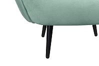 Мягкое кресло Benee Green на черных ножках в Краснодаре