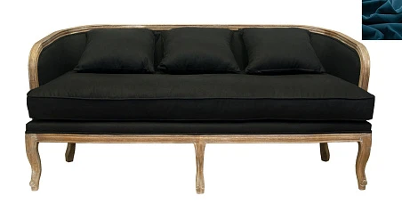 Диван ретро синий Nora в Краснодаре