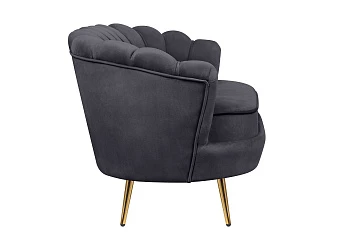 заказать Дизайнерский двухместный диван Pearl Double Black в интернет-магазине в Краснодаре