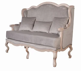 Двухместный дизайнерский диван Brody Double grey на заказ в интернет-магазине в Краснодаре