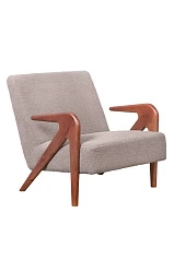 Кресло коричневое современное Arrow BR V5 в интерьере в Краснодаре