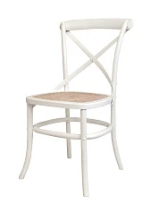 заказать стильные Стул ретро Cross Back White Ver.2 в Краснодаре