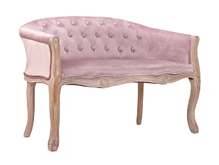 Двухместный дизайнерский диван Kandy Double Pink Velvet на заказ в интернет-магазине в Краснодаре