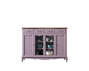 красивый Комод-витрина Leontina Lavanda арт ST9363L на заказ в Краснодаре