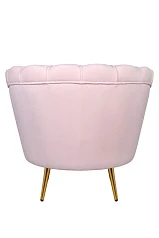 купить стильное Низкое кресло ракушка Pearl розовый V2 в интернет-магазине в Краснодаре