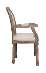 фото Мягкий стул с подлокотниками Volker Arm Beige в интерьере в Краснодаре