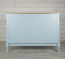 купить Комод "Leontina Blue" (3 ящика и 3 двери) арт ST9344B в Краснодаре