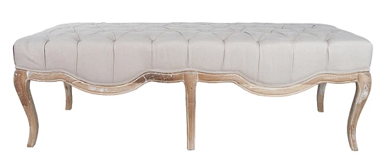 Оттоманка Alva White в интерьере в Краснодаре