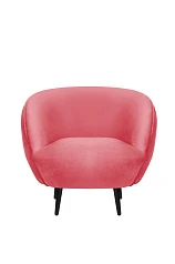 Мягкое кресло Small Benee Karmin на черных ножках в интернет-магазине в Краснодаре