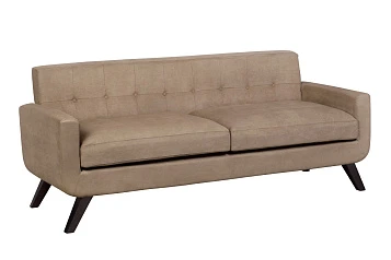 купить стильные Диван скандинавский на ножках Uter коричневый в Краснодаре