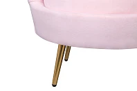 купить Низкое кресло ракушка Pearl розовый V2 в интернет-магазине в Краснодаре