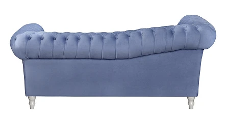 красивый Двухместный диван Lina Blue-W синий на заказ в Краснодаре