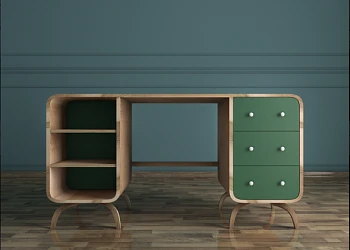 Рабочий стол в Скандинавском стиле 