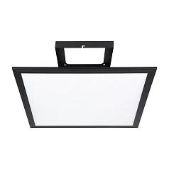 900818 Потолочный светильник  SALOBRENA 1, 21,5W (LED), 4000K, 3000lm, L450, B450, H50, алюминий, черный / пластик, белый в интернет-магазине в Краснодаре