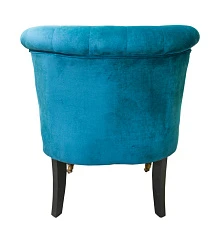 стильное Низкое кресло Aviana Blue Velvet в Краснодаре