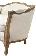 фото Диван ампир Darcy 2 цвет красный в интерьере в Краснодаре