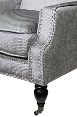 заказать Полукресло для камина Mart Rich цвет серый в Краснодаре