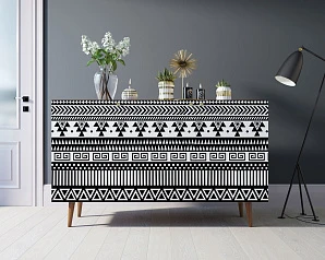 фото Комод "Berber" три дверки 19 принт арт BB01/Print_19 в Краснодаре