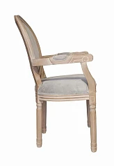 красивые Мягкий стул с подлокотниками Volker Arm Grey на заказ в Краснодаре