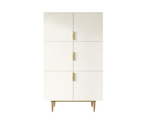 купить красивый Большой комод с шестью дверками "Line" LN04/GR1/beige в Краснодаре
