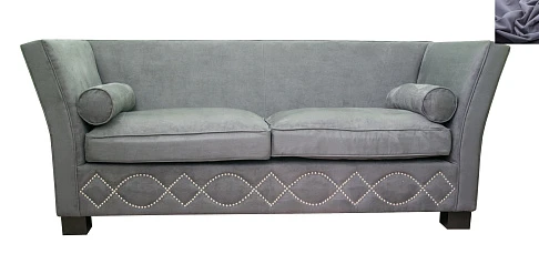 фото Диван арт-деко Volte темно-серый в интерьере в Краснодаре