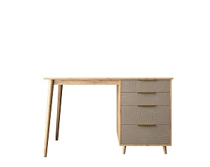 фото Стол рабочий "Line" одной тумбой R23/beige в Краснодаре
