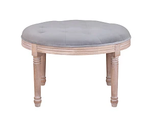 Банкетка Emory Gray в интерьере в Краснодаре