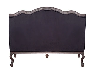 Двухместный дизайнерский диван Brody Double Black в интернет-магазине в Краснодаре