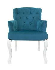 красивое Классическое кресло Deron Blue and White в интернет-магазине в Краснодаре