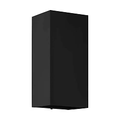 купить красивые 900189 Уличный настенный светильник EREMITANA, LED GU10, 2X2,8W, 2X250lm, IP55, L110, H240, A110, сталь с цинковым покрытием, черный в интернет-магазине в Краснодаре