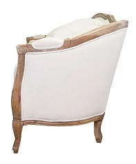 Прямой диван Darcy 3 коричневый в интерьере в Краснодаре