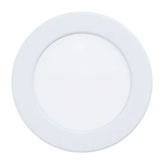 красивые 99132 Светодиодный встраиваемый светильник FUEVA 5, 5,5W (LED), ?117, ET26, 650lm, 3000K, сталь, белый/пла в Краснодаре