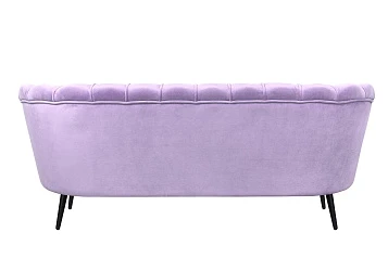 купить Диван ракушка для гостиниц Pearl Triple Purple на черных ножках в Краснодаре