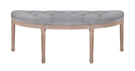 Оттоманка Onora Velvet Gray в интернет-магазине в Краснодаре