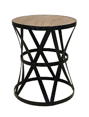 Журнальный столик круглый Parlan в интерьере в Краснодаре