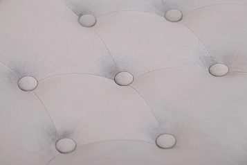 Банкетка Kina Velvet Gray в интерьере в Краснодаре