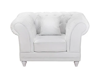 Низкое кресло Dasen White на заказ в Краснодаре