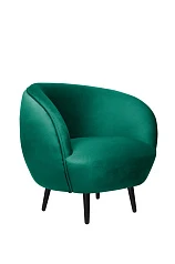 фото Мягкое кресло Small Benee Green V2 на черных ножках в Краснодаре