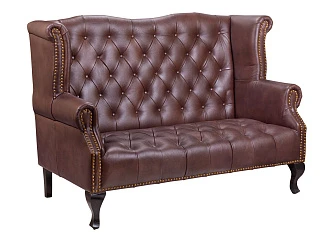 купить Кожаный дизайнерский диван Royal Sofa Brown в Краснодаре