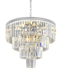 красивые Люстра Odeon 4 Rings Silver в Краснодаре