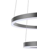 купить Люстра Orblaze 2 rings 600 black в Краснодаре