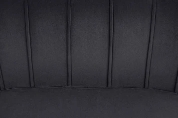 заказать Диван ракушка для гостиниц Pearl Triple Black на черных ножках в Краснодаре