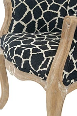 Низкое кресло ретро каминное Kandy на заказ в Краснодаре