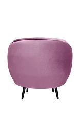 Мягкое кресло Small Benee Pink на черных ножках в интернет-магазине в Краснодаре