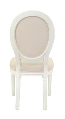 фото Дизайнерский обеденный стул Volker Beige and White в интерьере в Краснодаре