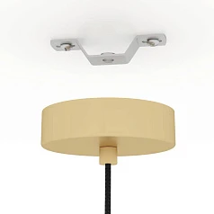 заказать 43814 Подвесной потолочный светильник (люстра) CARLTON, 1Х60W, E27, H1100, ?310, сталь, золотой в Краснодаре