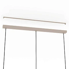 900497 Подвесной потолочный светильник ROMAZZINA, 3x40W, E27, L900, B200, H1100, сталь, песчаный в интернет-магазине в Краснодаре