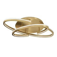 красивые 390534 Светодиодный настенно-потолочный светильник с регулировкой цветовой температуры BOGADO, 40W(LED) ,2200-6500K, 7000lm, сталь, золотой, белый в интернет-магазине в Краснодаре