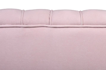 Диван ракушка Pearl Double Pink на черных ножках в Краснодаре